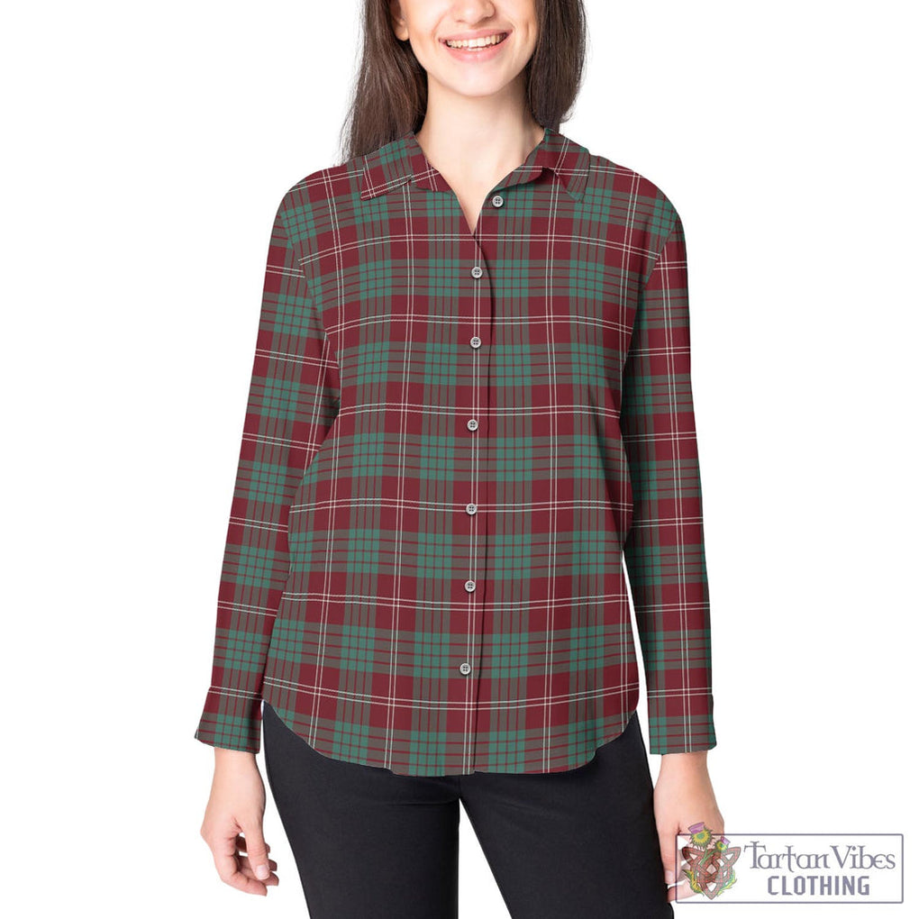 Crawford Modern Tartan Womens Casual Shirt