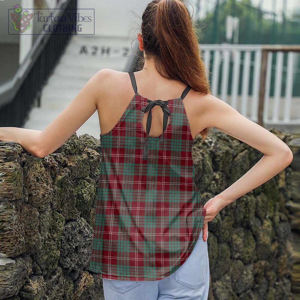 Tartan Vibes Clothing Crawford Modern Tartan Loose Halter Neck Camisole