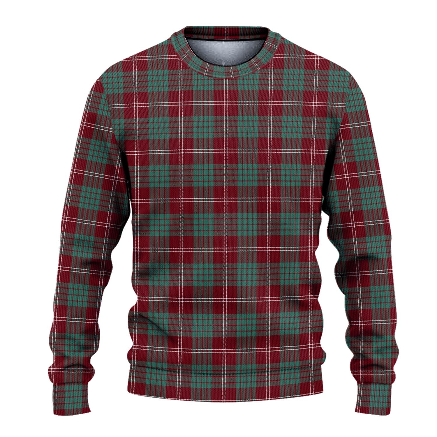 Crawford Modern Tartan Knitted Sweater - Tartanvibesclothing