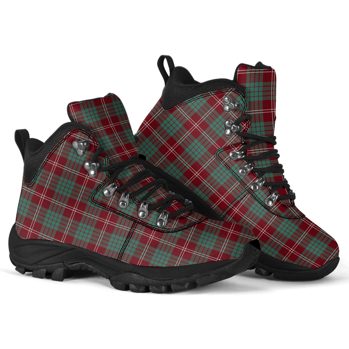 Crawford Modern Tartan Alpine Boots - Tartanvibesclothing