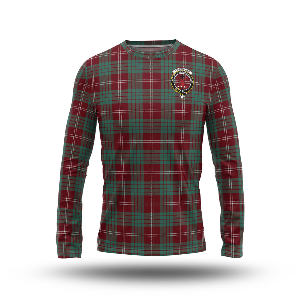 crawford-modern-tartan-long-sleeve-t-shirt-with-family-crest