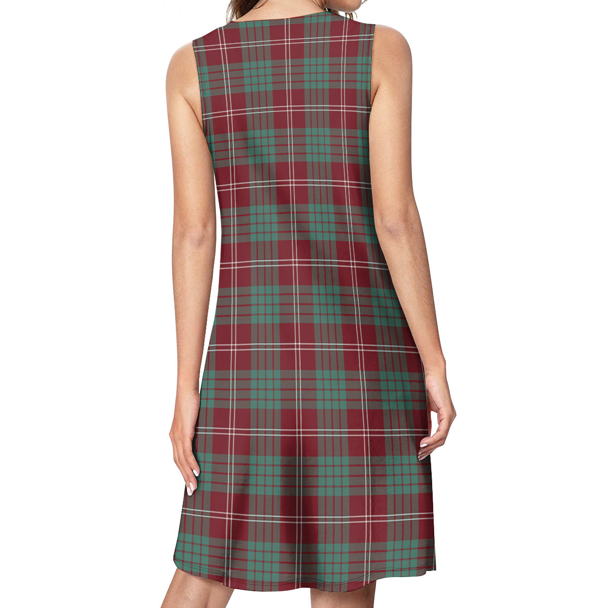 Crawford Modern Tartan Womens Casual Dresses - Tartanvibesclothing