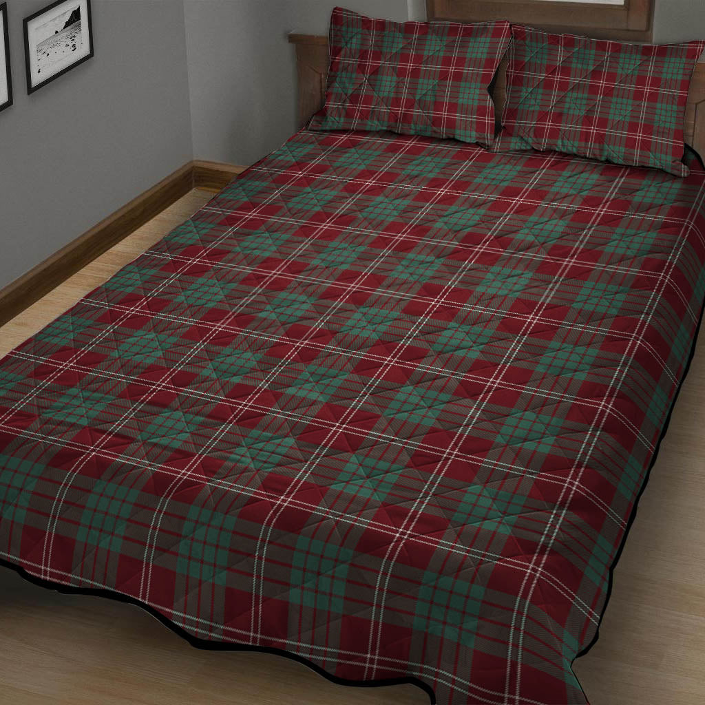 Crawford Modern Tartan Quilt Bed Set - Tartanvibesclothing