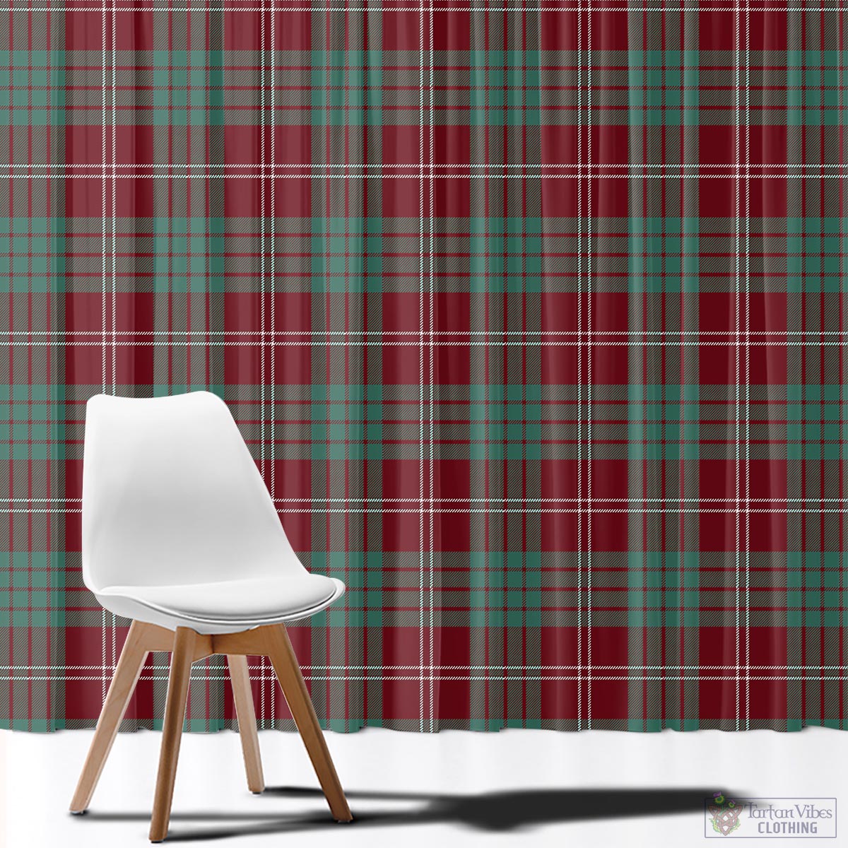 Crawford Modern Tartan Window Curtain