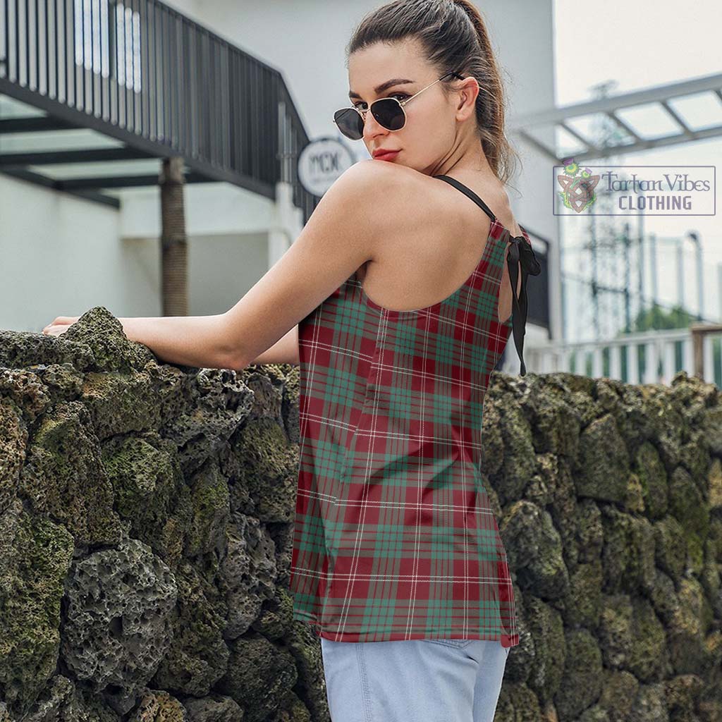 Tartan Vibes Clothing Crawford Modern Tartan Loose Halter Neck Camisole