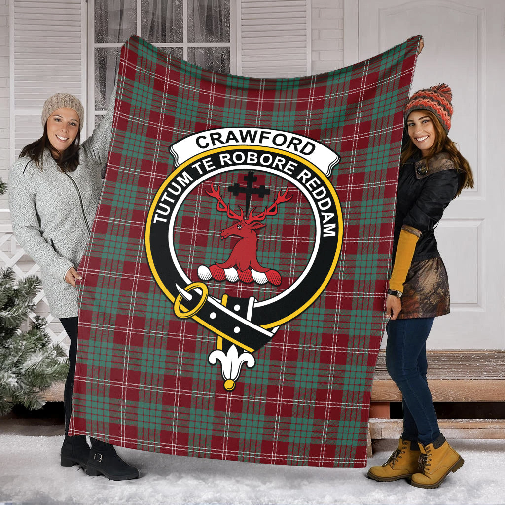 crawford-modern-tartab-blanket-with-family-crest