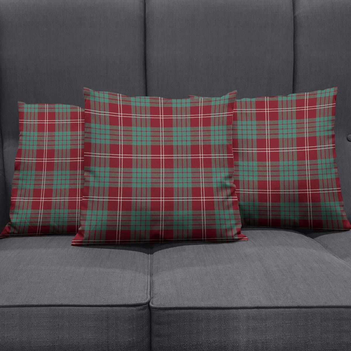 Crawford Modern Tartan Pillow Cover - Tartanvibesclothing