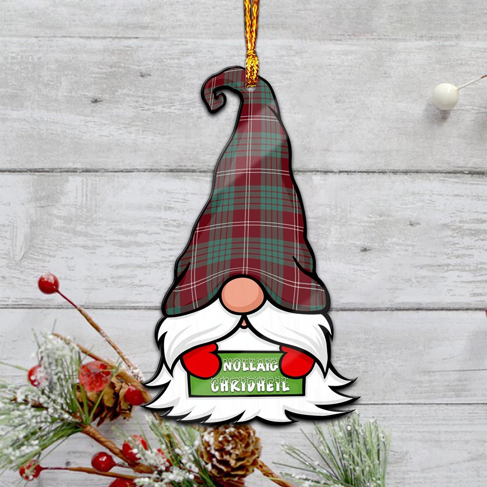 Crawford Modern Gnome Christmas Ornament with His Tartan Christmas Hat - Tartanvibesclothing