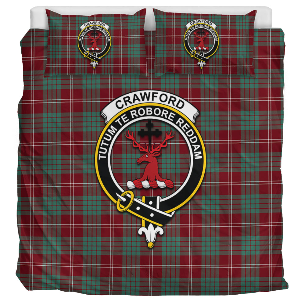 crawford-modern-tartan-bedding-set-with-family-crest