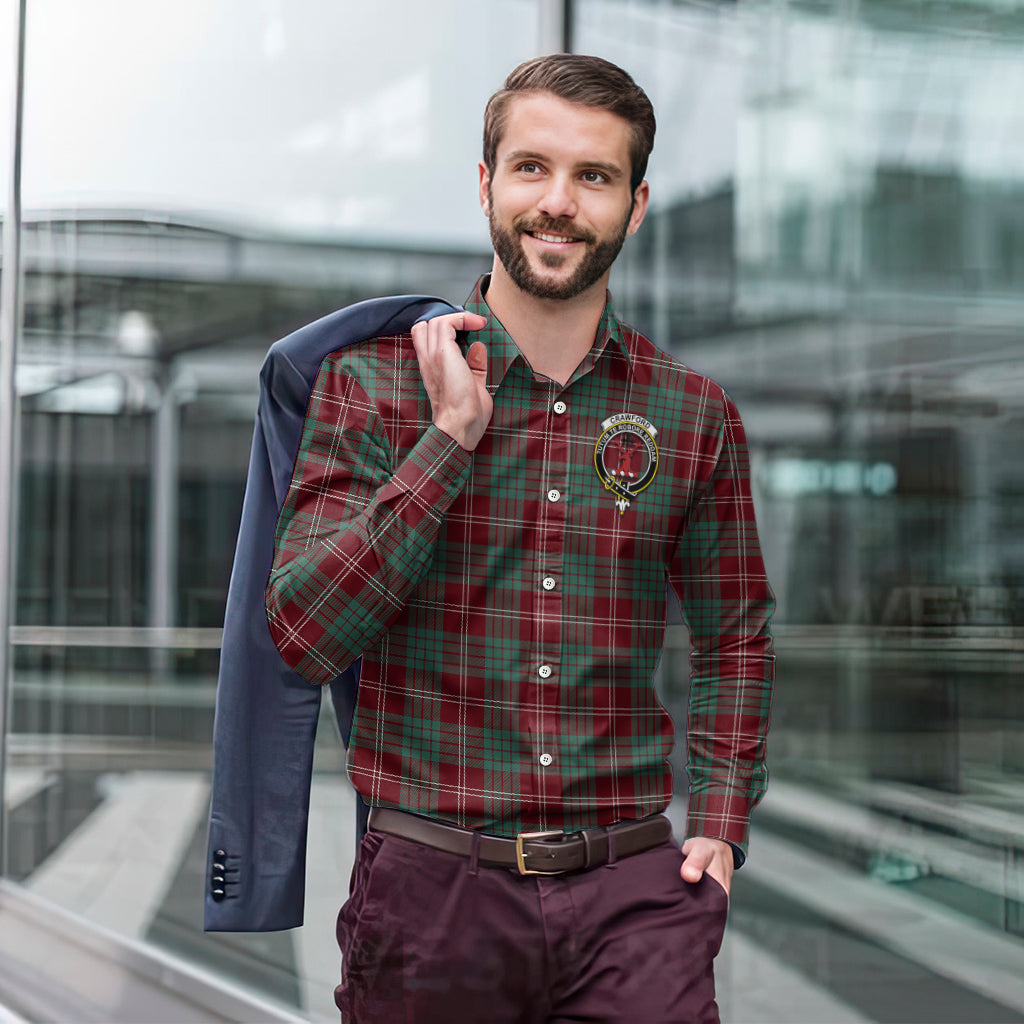 crawford-modern-tartan-long-sleeve-button-up-shirt-with-family-crest