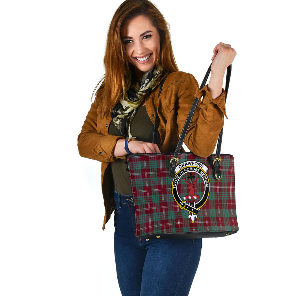 crawford-modern-tartan-leather-tote-bag-with-family-crest