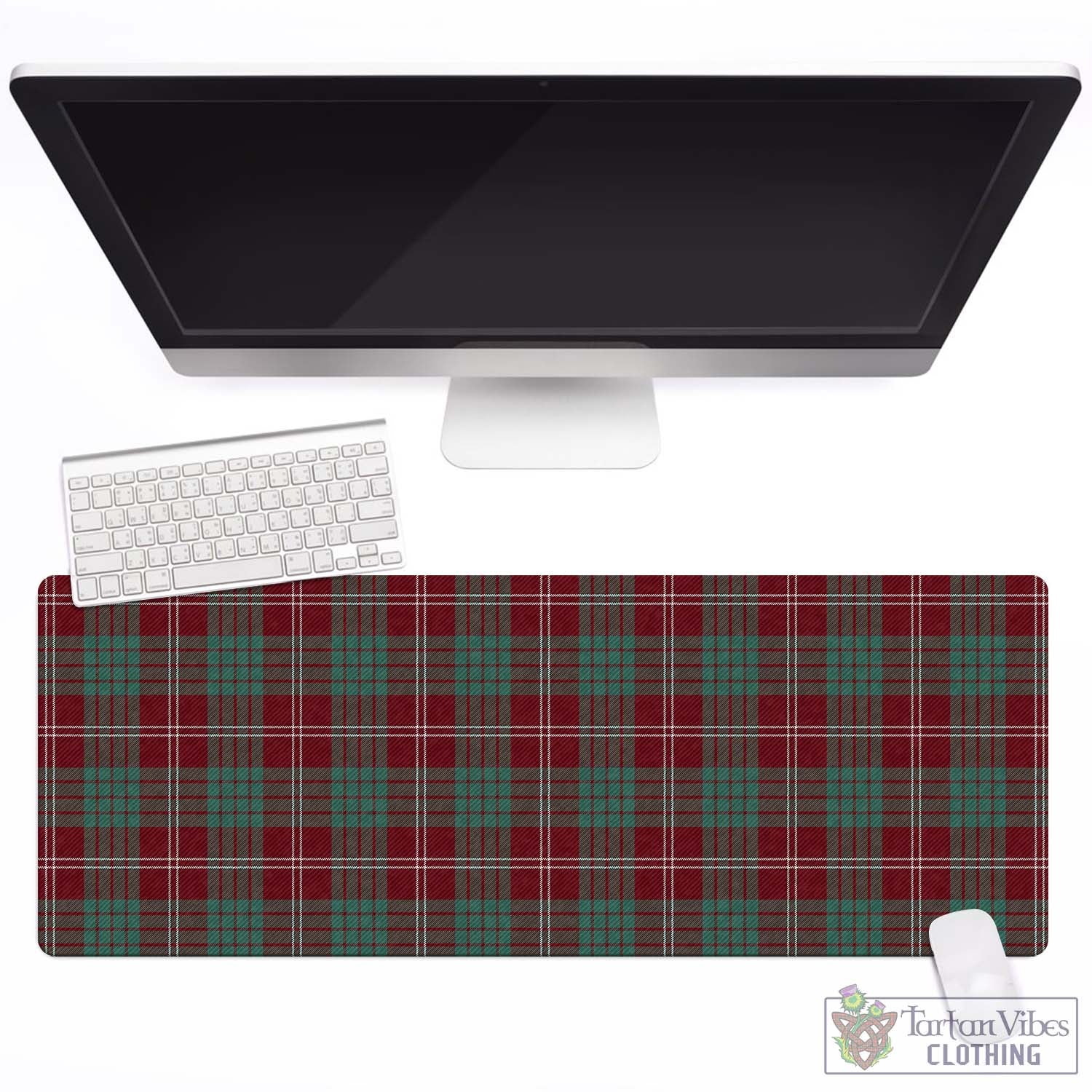 Tartan Vibes Clothing Crawford Modern Tartan Mouse Pad