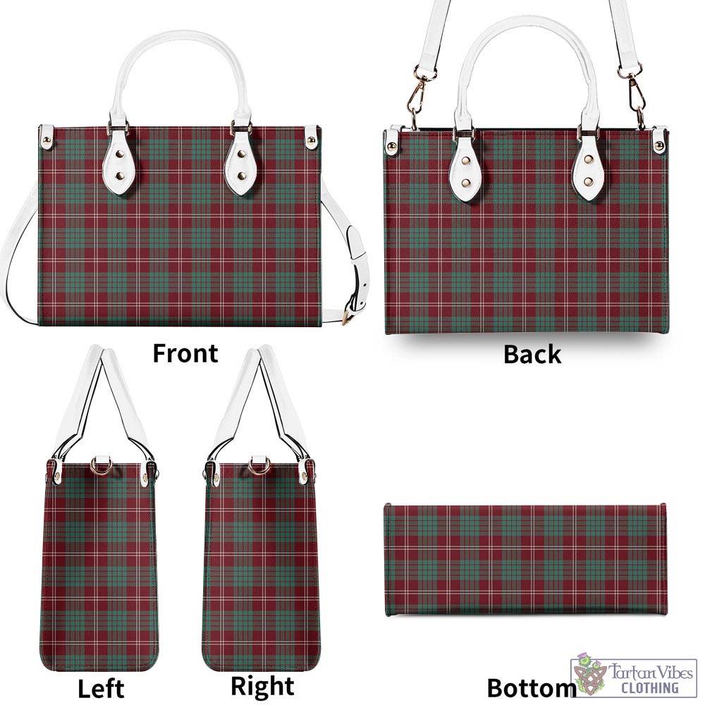 Tartan Vibes Clothing Crawford Modern Tartan Luxury Leather Handbags