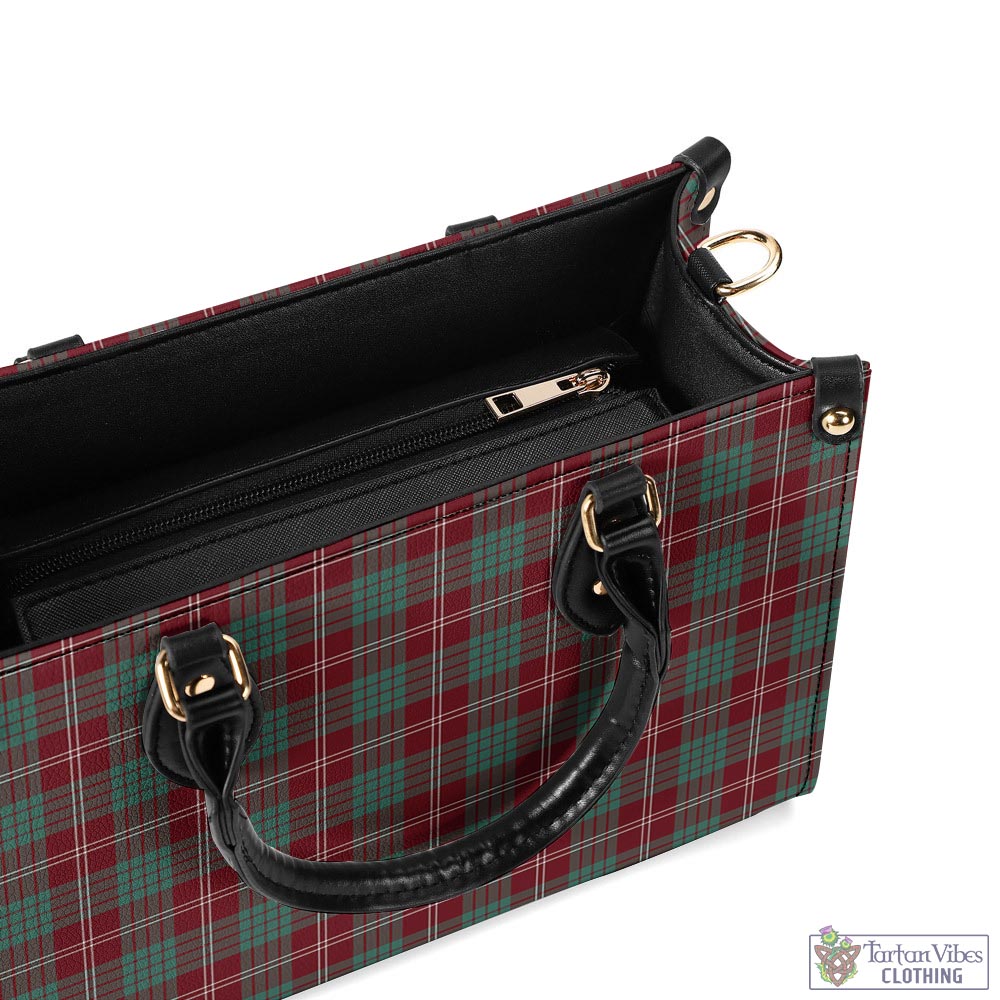 Tartan Vibes Clothing Crawford Modern Tartan Luxury Leather Handbags