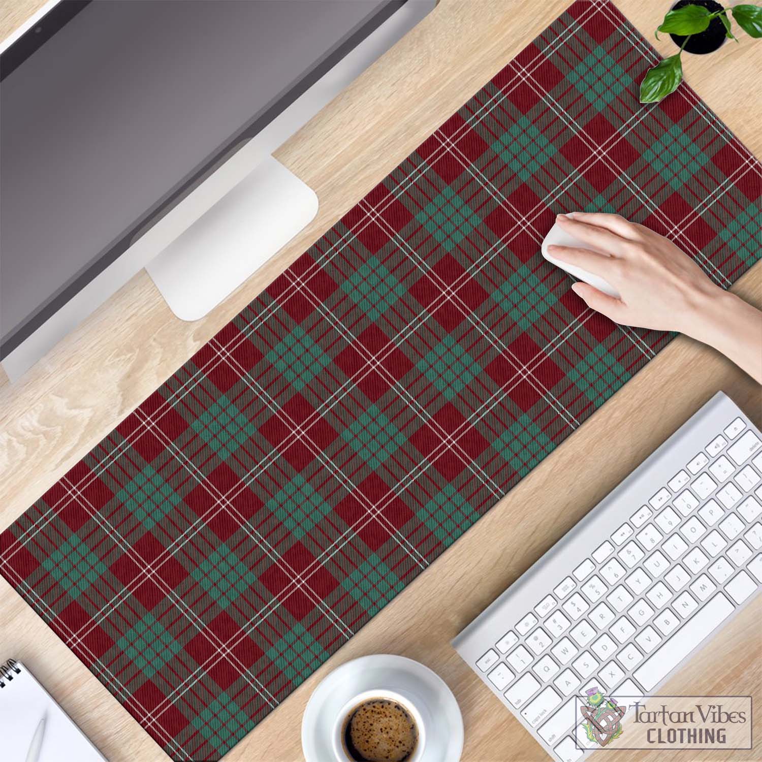 Tartan Vibes Clothing Crawford Modern Tartan Mouse Pad