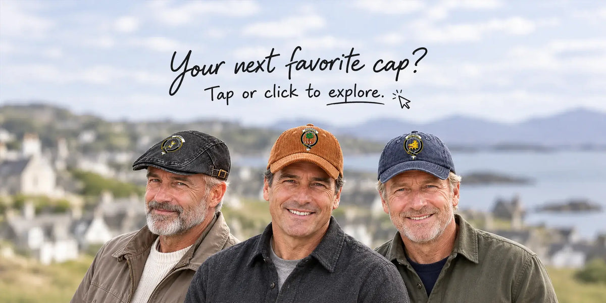 family-crest-graphic-cap