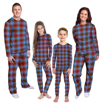 Crichton (Crighton) Tartan Pajamas Family Set Kid - Tartan Vibes Clothing