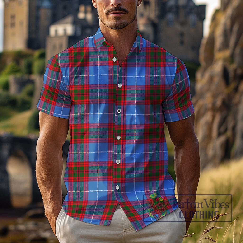 Tartan Vibes Clothing Crichton Tartan Cotton Hawaiian Shirt