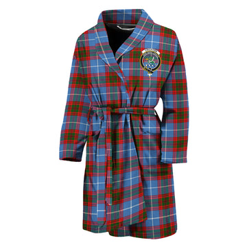 Crichton (Crighton) Tartan Bathrobe with Family Crest