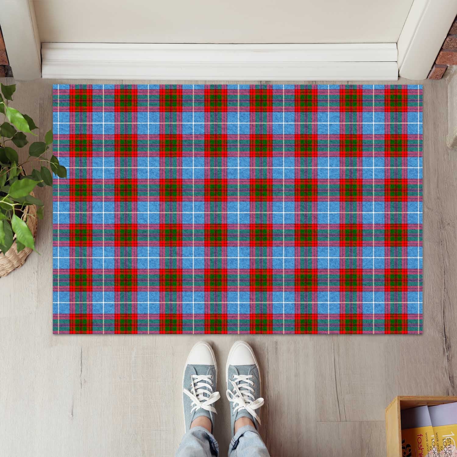 Crichton Tartan Door Mat - Tartanvibesclothing