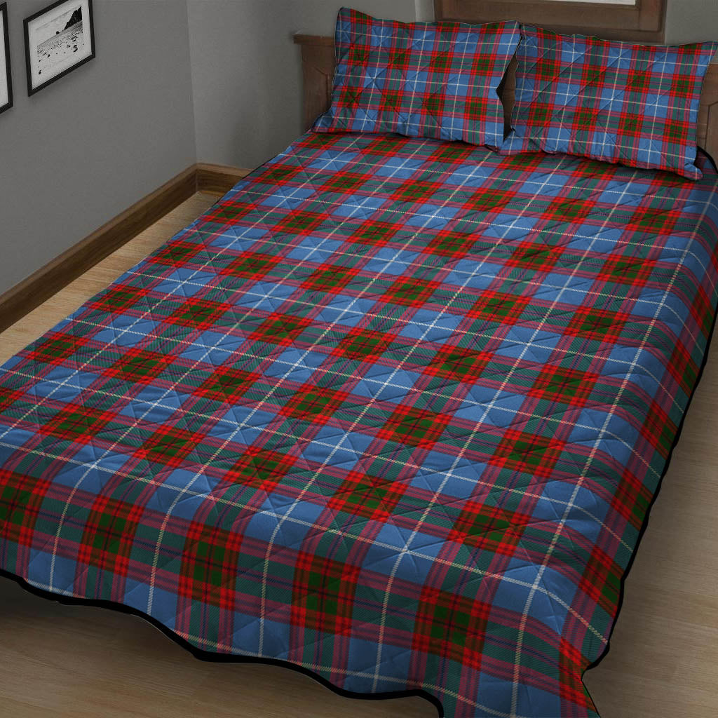Crichton (Crighton) Tartan Quilt Bed Set - Tartan Vibes Clothing