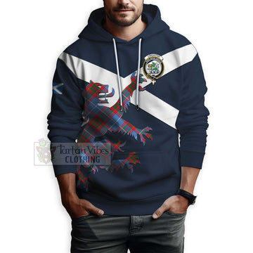 Crichton (Crighton) Tartan Lion Rampant Hoodie Proudly Display Your Heritage with Alba Gu Brath and Clan Name