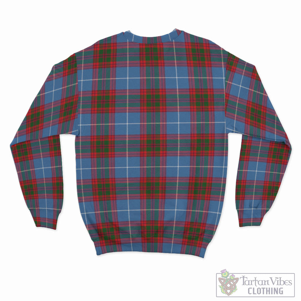 Crichton (Crighton) Tartan Sweatshirt with Coat of Arms - Tartan Vibes Clothing