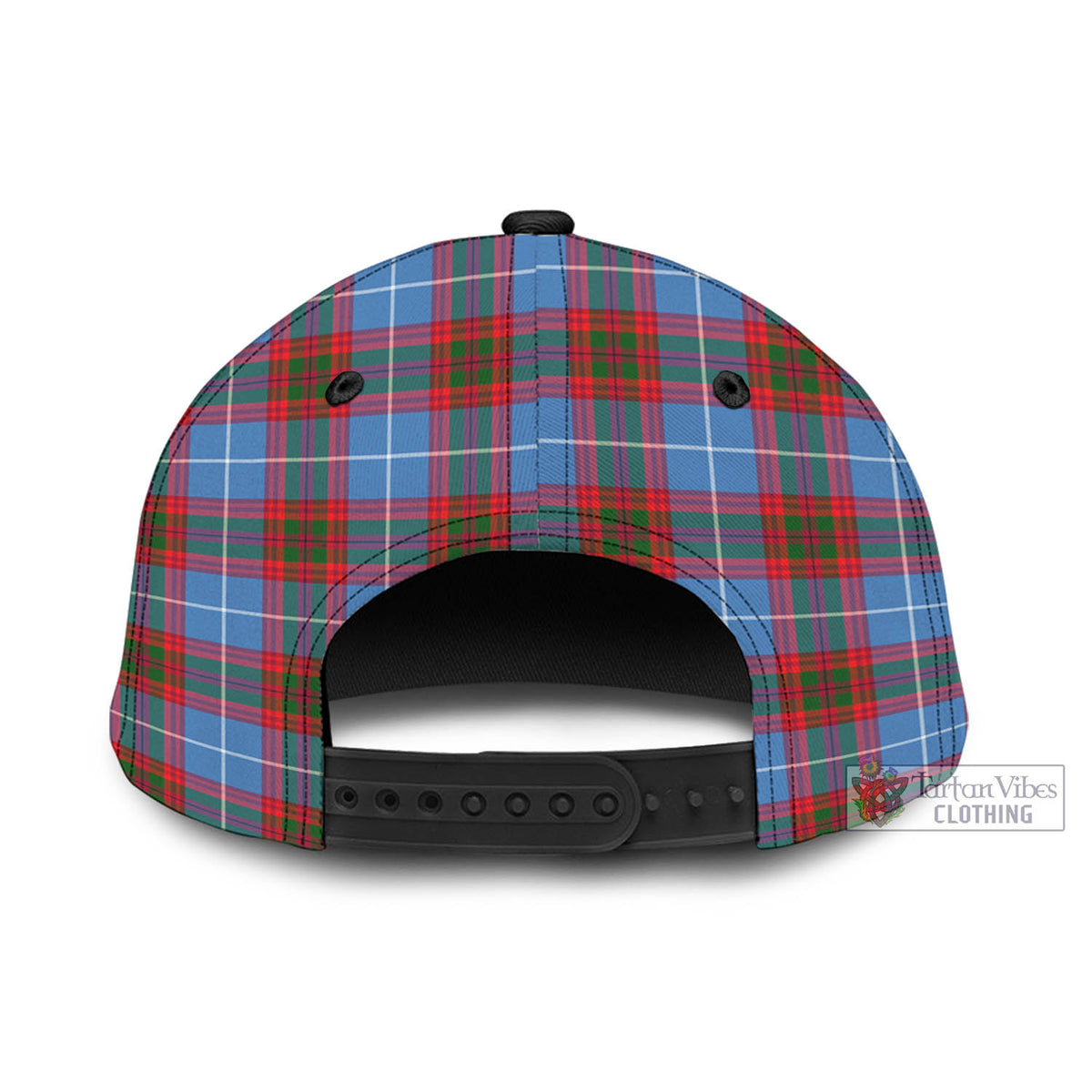 Crighton Tartan Classic Baseball Cap with Family Crest In Me Style - Tartan Vibes Clothing