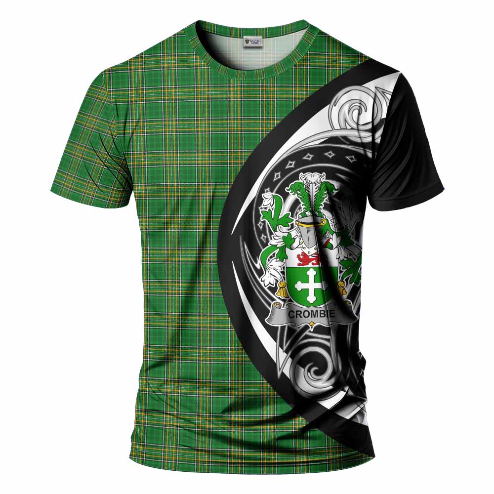 Crombie Irish Clan T-Shirt Celtic Circle Style Kid's Shirt - Tartan Vibes Clothing
