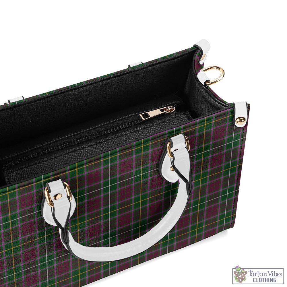 Tartan Vibes Clothing Crosbie Tartan Luxury Leather Handbags