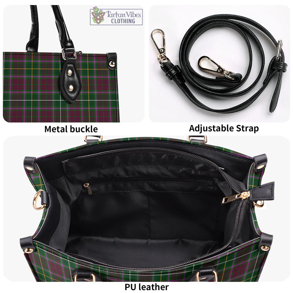 Tartan Vibes Clothing Crosbie Tartan Luxury Leather Handbags