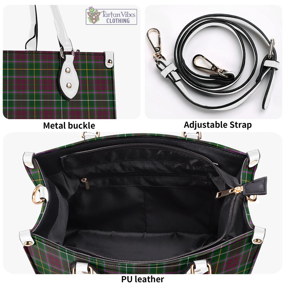 Tartan Vibes Clothing Crosbie Tartan Luxury Leather Handbags