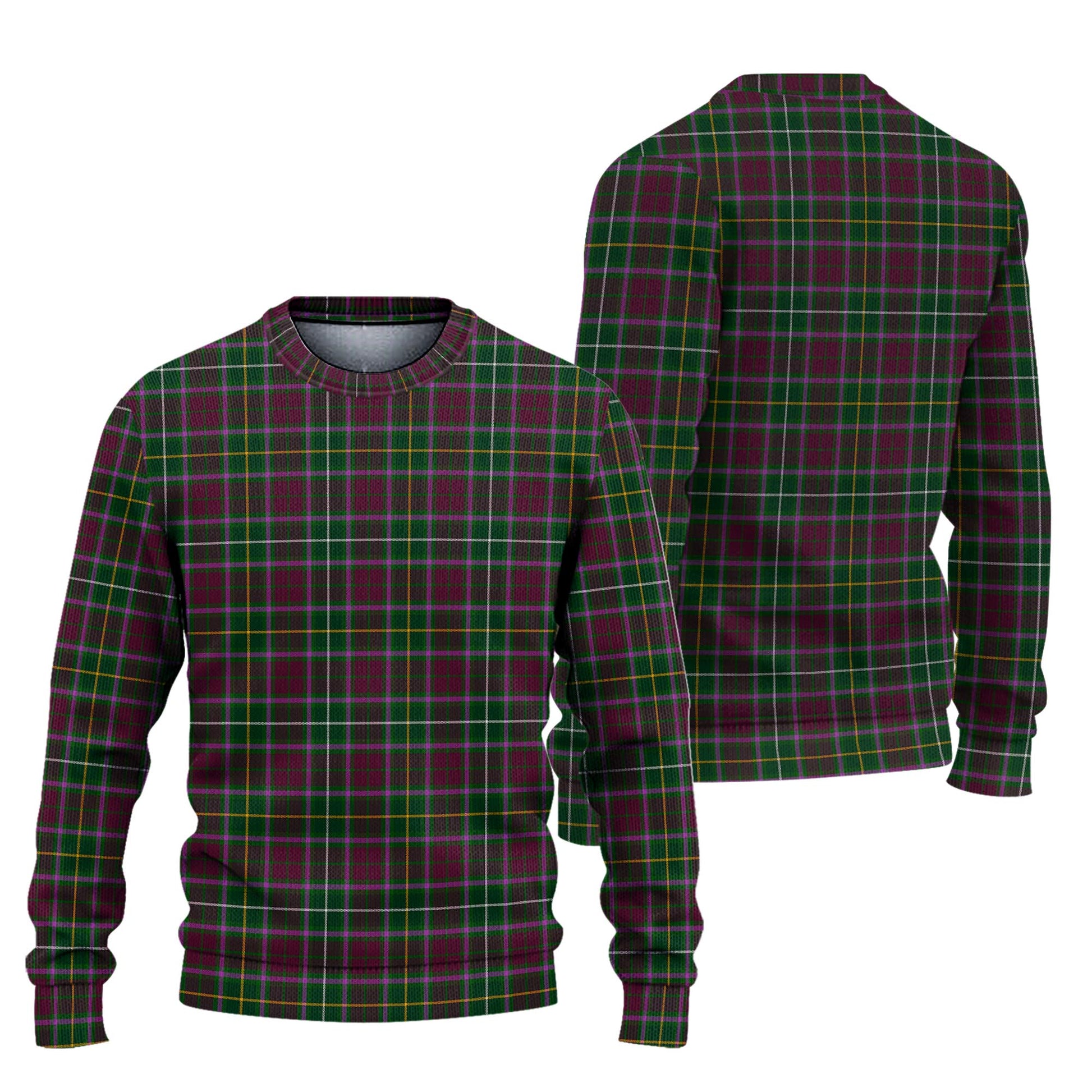 Crosbie Tartan Knitted Sweater Unisex - Tartanvibesclothing