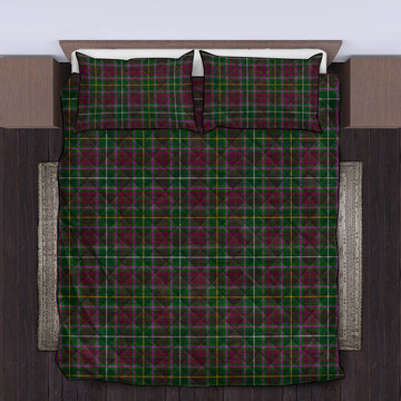 Crosbie Tartan Quilt Bed Set