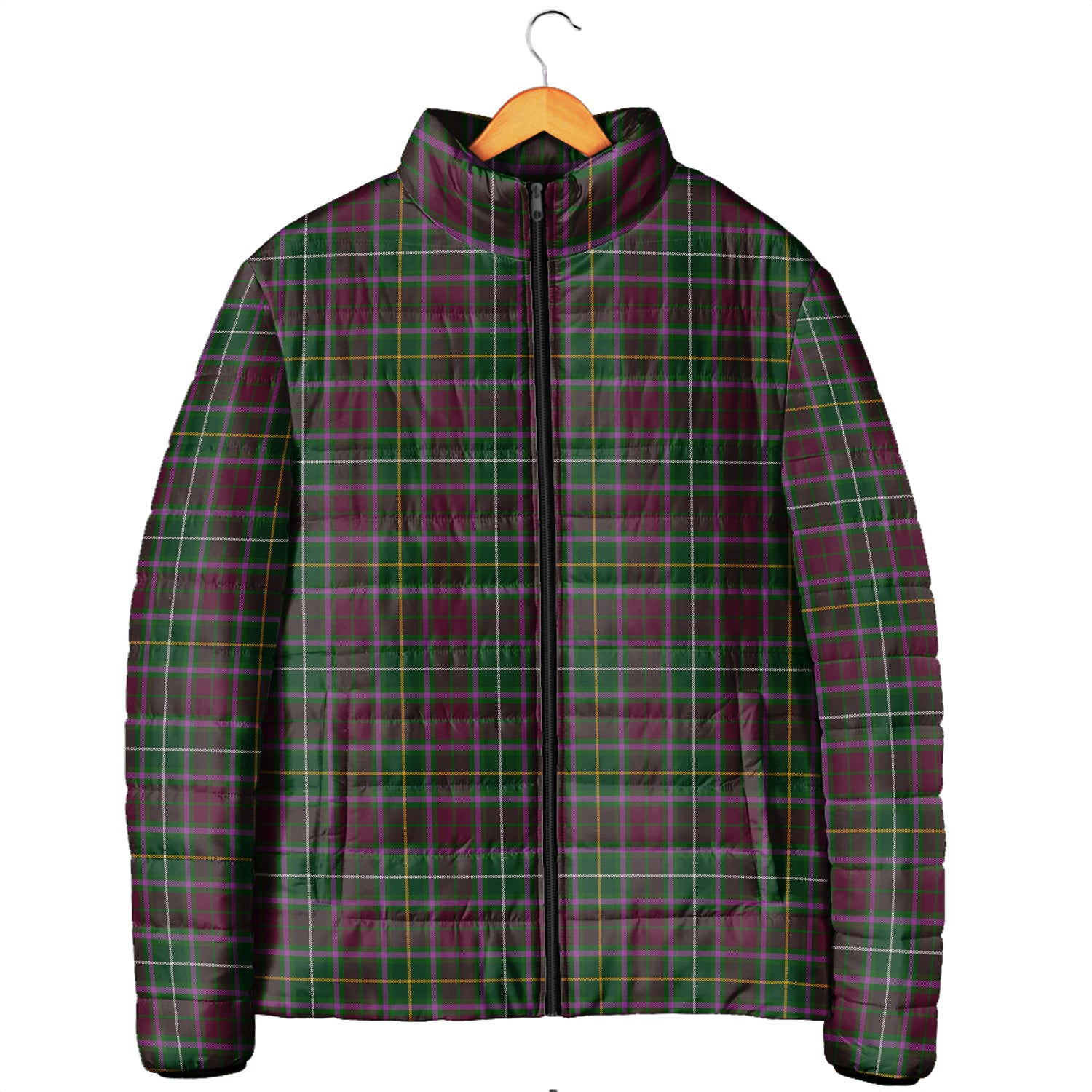 Crosbie Tartan Padded Jacket Men's Padded Jacket - Tartan Vibes Clothing