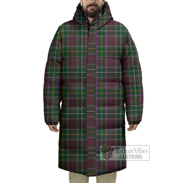 Crosbie Tartan Long Down Jacket