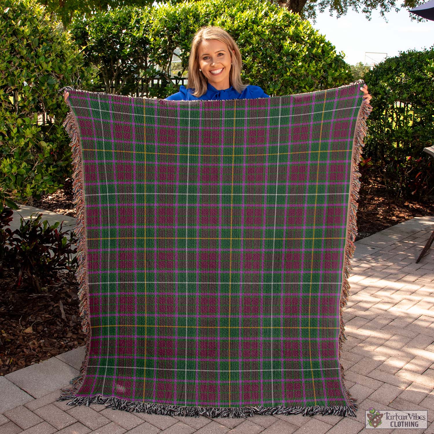 Tartan Vibes Clothing Crosbie Tartan Woven Blanket