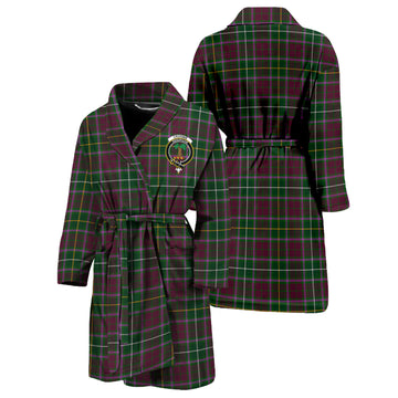 Crosbie Tartan Bathrobe with Family Crest