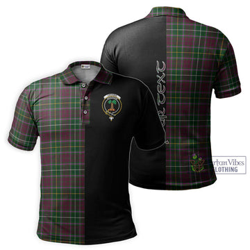 Crosbie Tartan Polo Shirt with Family Crest and Half Of Me Style