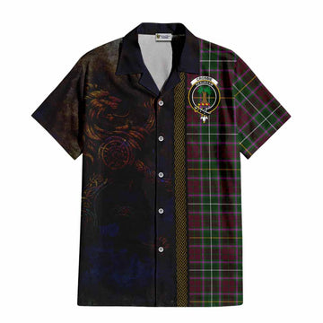Crosbie Tartan Family Crest Hawaiian Shirt Alba Gu Brath Be Brave Lion Ancient Style Kid - Tartan Vibes Clothing