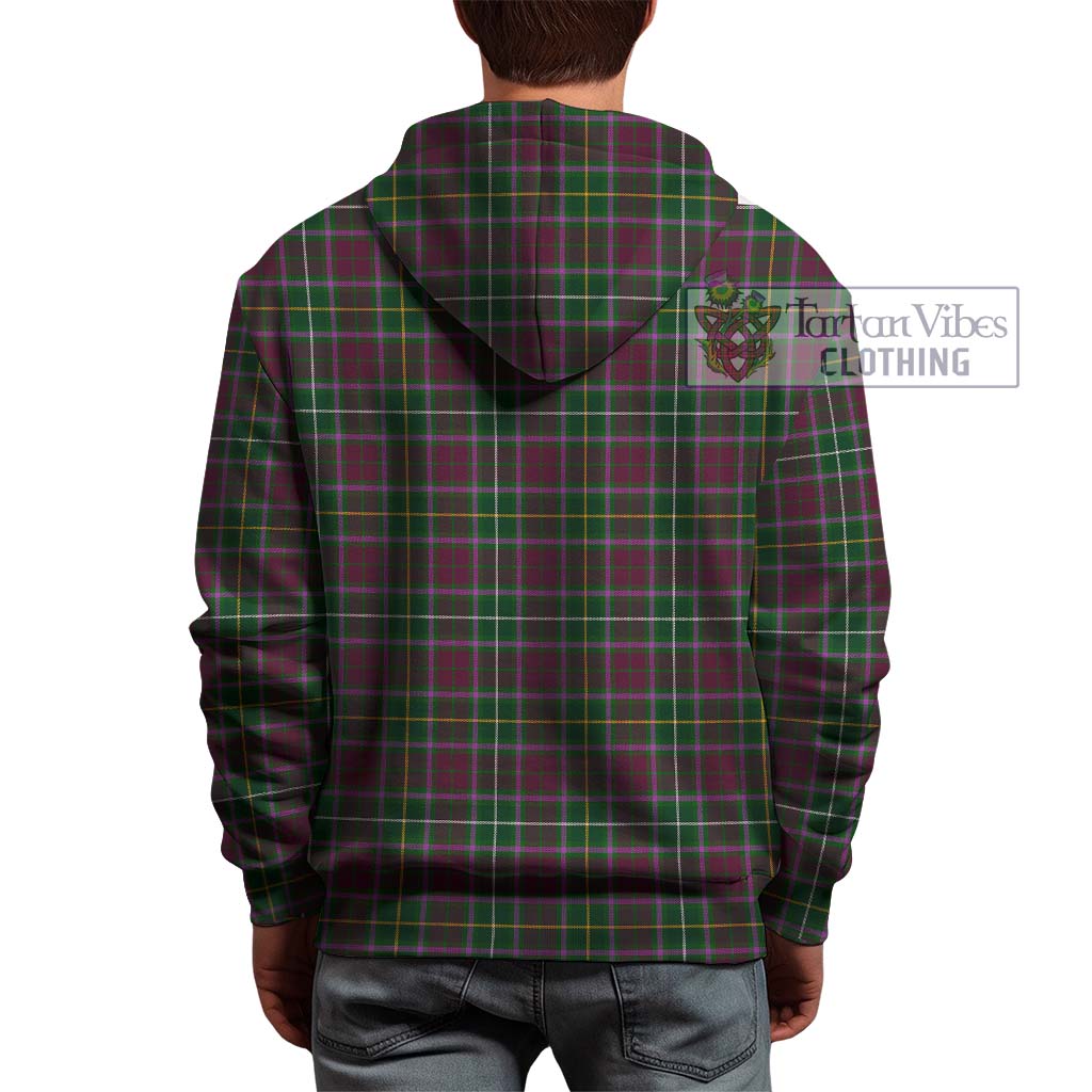 Tartan Vibes Clothing Crosbie Tartan Hoodie with Family Crest DNA In Me Style