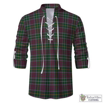 Crosbie Tartan Men's Scottish Traditional Jacobite Ghillie Kilt Shirt