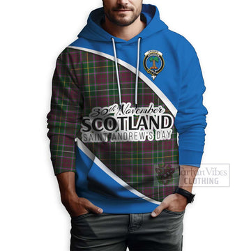 Crosbie Family Crest Tartan Hoodie Celebrate Saint Andrew's Day in Style