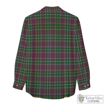 Crosbie Tartan Women's Casual Shirt with Family Crest