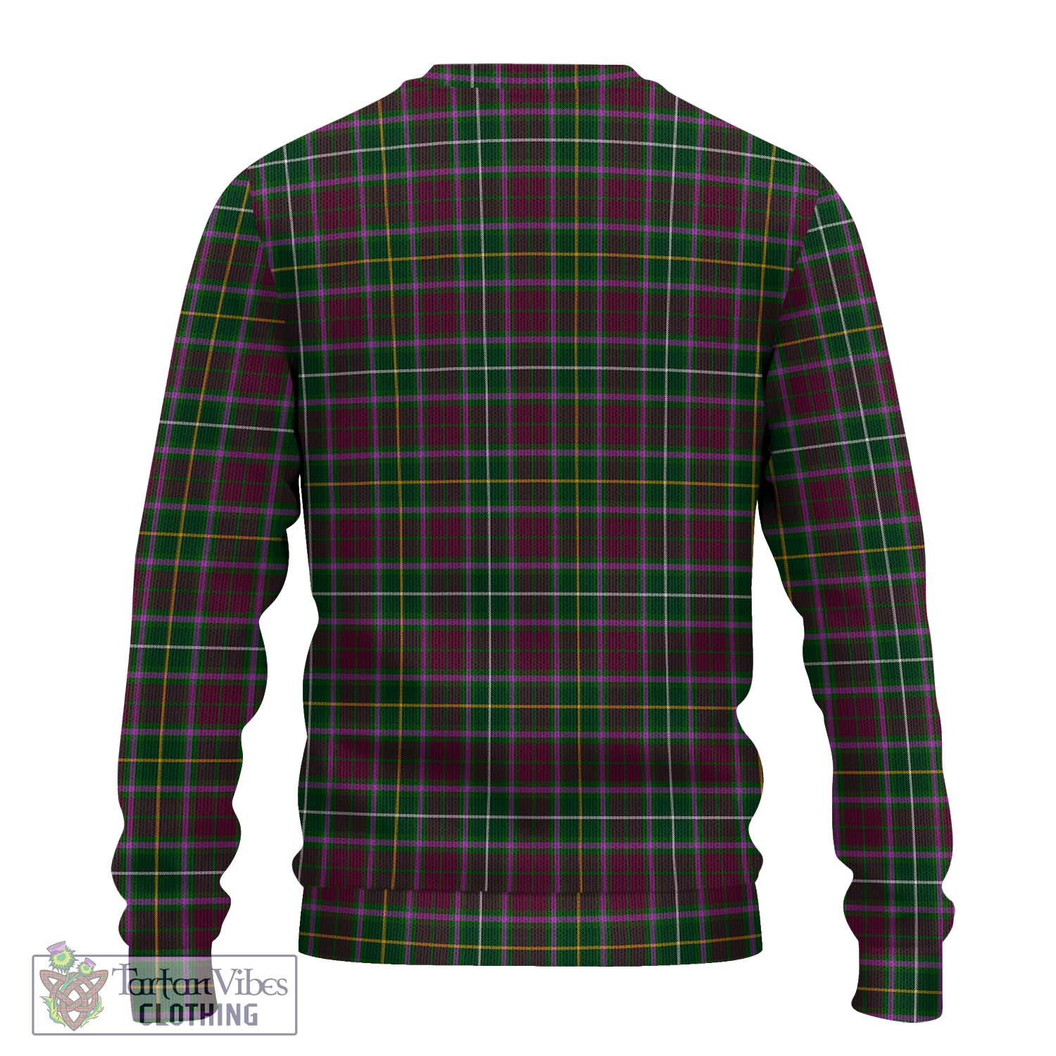 Tartan Vibes Clothing Crosbie Tartan Knitted Sweater with Family Crest DNA In Me Style