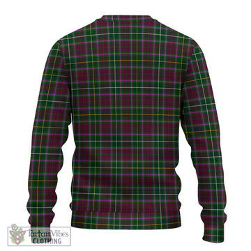 Crosbie Tartan Knitted Sweater with Family Crest DNA In Me Style