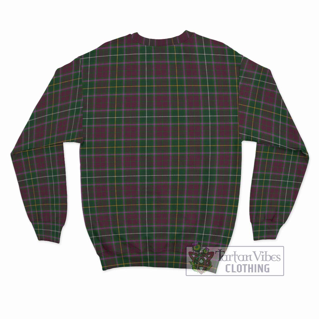 Tartan Vibes Clothing Crosbie Tartan Sweatshirt with Family Crest DNA In Me Style