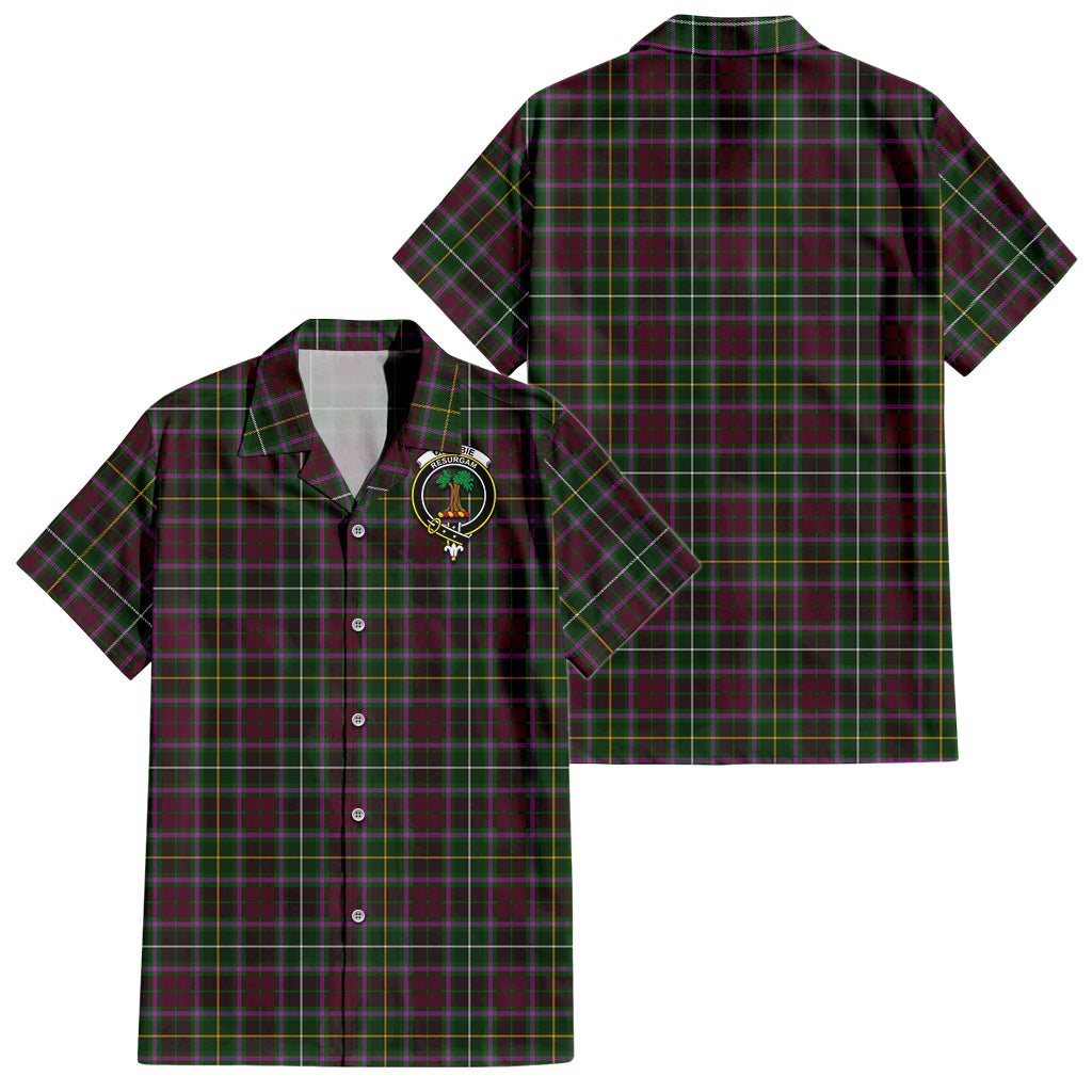 crosbie-tartan-short-sleeve-button-down-shirt-with-family-crest