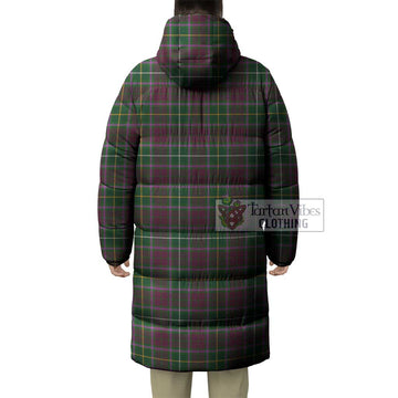 Crosbie Tartan Long Down Jacket