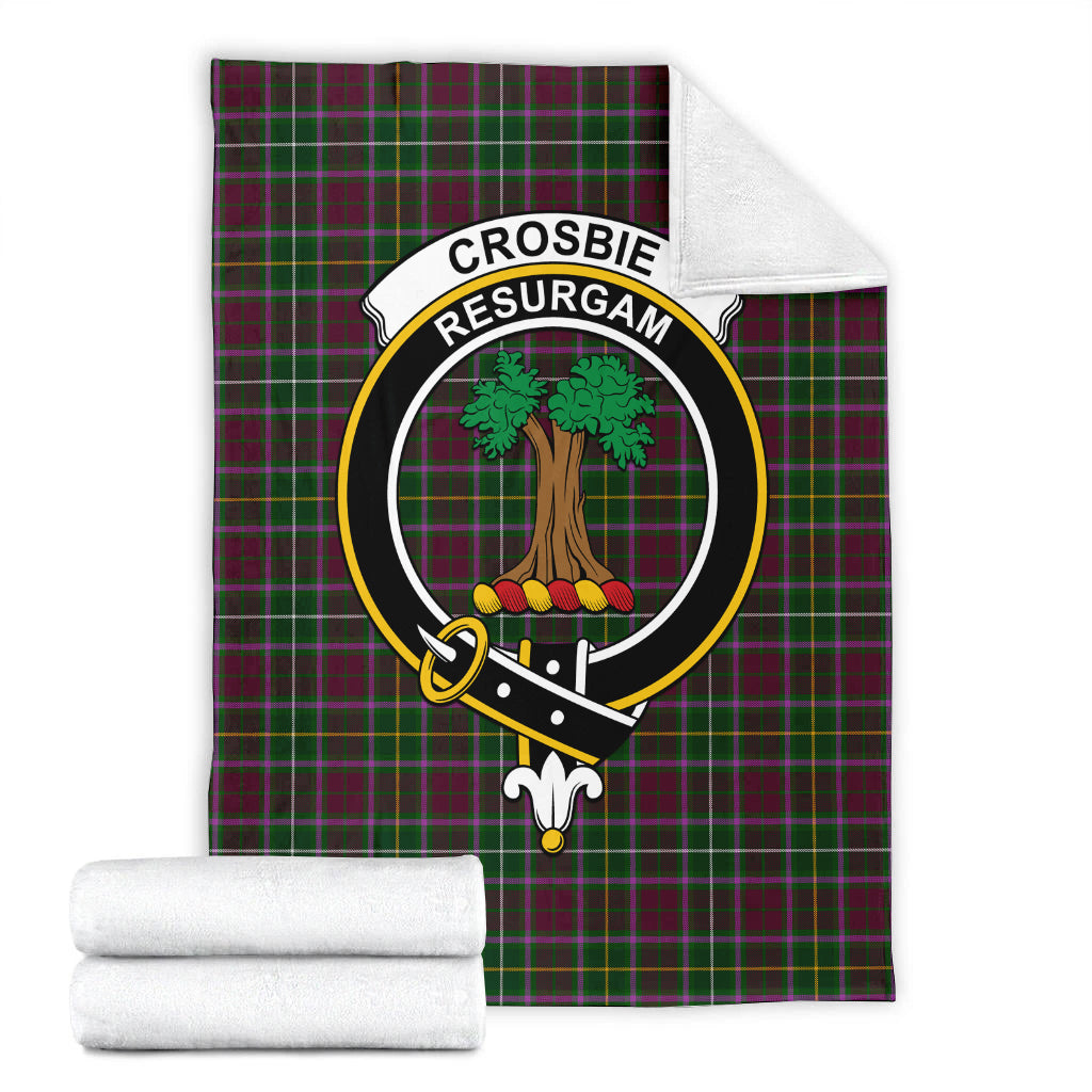 crosbie-tartab-blanket-with-family-crest